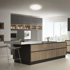 LED Deckenleuchte Ø 28 Cm 15W 1500lm Weiß -Briloner Store led deckenleuchte mit backlighteffekt weiss 1xled milieu2 8fc872106e6bb03571d0294bd7fb628d