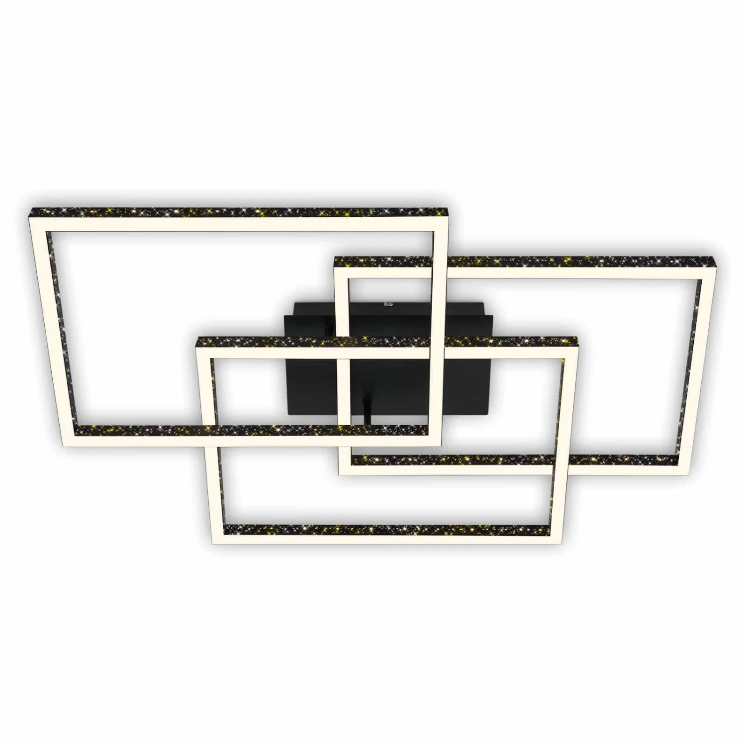 LED Deckenleuchte, 52 Cm, LED-Platine 57 W, 5700 Lm, Schwarz 3 LED Deckenleuchte, 52 Cm, LED-Platine 57 W, 5700 Lm, Schwarz – Bild 3