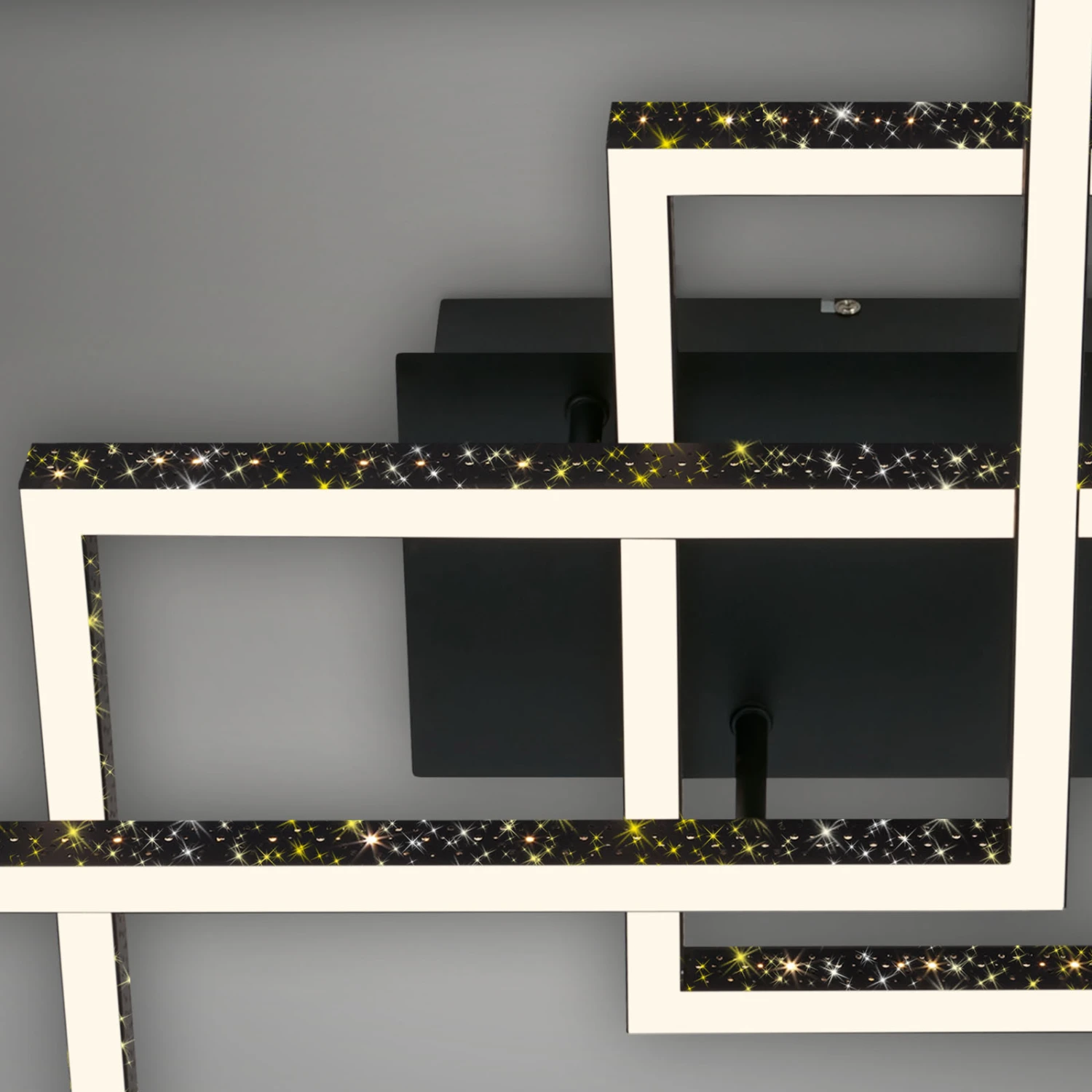 LED Deckenleuchte, 52 Cm, LED-Platine 57 W, 5700 Lm, Schwarz 7 LED Deckenleuchte, 52 Cm, LED-Platine 57 W, 5700 Lm, Schwarz – Bild 7