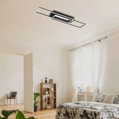 LED Deckenleuchte, 82,7 Cm, 40 W, 4400 Lm, Schwarz 10 LED Deckenleuchte, 82,7 Cm, 40 W, 4400 Lm, Schwarz -Briloner Store led deckenleuchte schwarz 89103e857a2ecc7639b6e3893b25a6ff