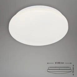 LED Deckenleuchte, Ø 28,8 Cm, 12 W, Weiß -Briloner Store led deckenleuchte weiss 32a6c842a32aac666d7297f9511f52f8