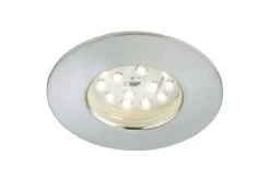 LED Einbauleuchte, Ø 7,5 Cm, Alu