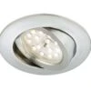 LED Einbauleuchte, Ø 8,2 Cm, 5 W, Alu