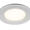 LED Einbauleuchte, Ø 11,5 Cm, 6 W, Chrom-Matt
