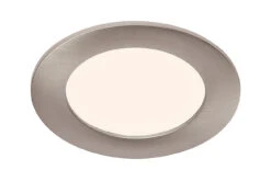 LED Einbauleuchte, Ø 12 Cm, 7 W, Matt-Nickel