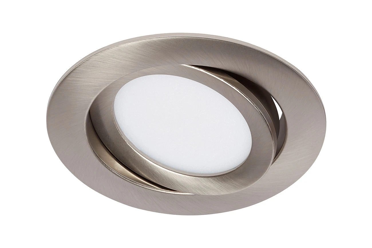 LED Einbauleuchte, Ø 10,6 Cm, 7 W, Matt-Nickel 1 LED Einbauleuchte, Ø 10,6 Cm, 7 W, Matt-Nickel