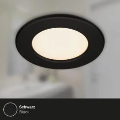 LED Einbauleuchte, Ø 11,5 Cm, LED-Modul, 6W, 600 Lm, Schwarz 8 LED Einbauleuchte, Ø 11,5 Cm, LED-Modul, 6W, 600 Lm, Schwarz -Briloner Store led einbauleuchte matt schwarz d22c76e85b9c09817a6e86b40ef0177b