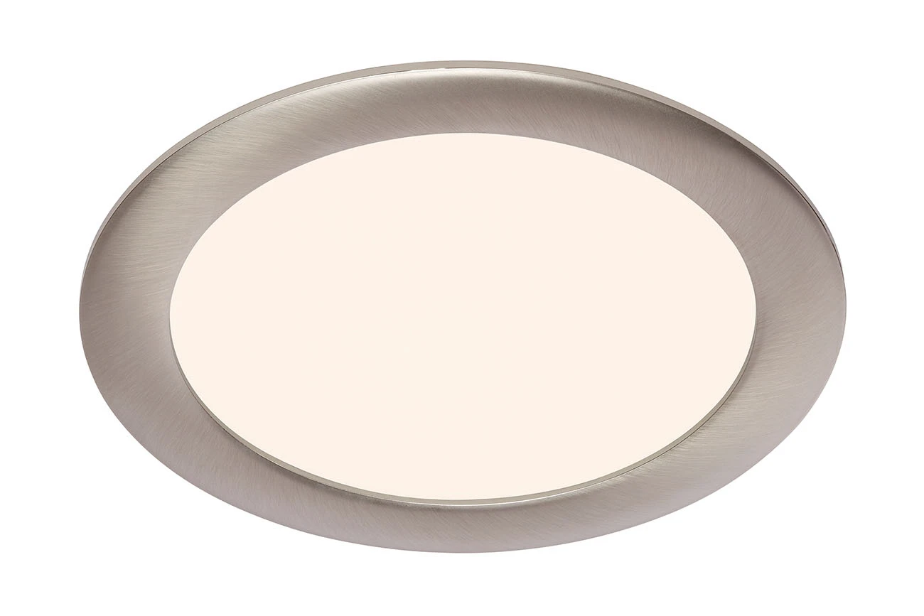 LED Einbauleuchte, Ø 17 Cm, 12 W, Matt-Nickel 1 LED Einbauleuchte, Ø 17 Cm, 12 W, Matt-Nickel