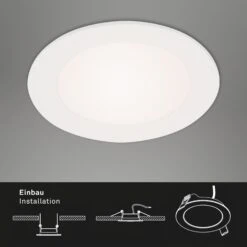 LED Einbauleuchte, Ø 11,4 Cm, 6 W, Weiß 6 LED Einbauleuchte, Ø 11,4 Cm, 6 W, Weiß -Briloner Store led einbauleuchte weiss 1xled platine funktion1 16dd5ac5357e90f7678ec2c1592f5dd8