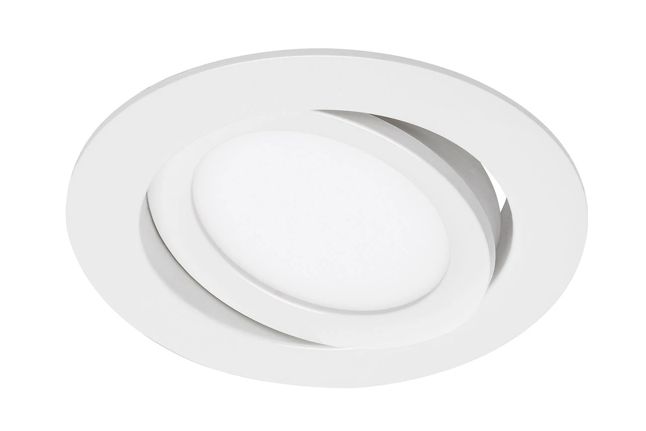 LED Einbauleuchte, Ø 10,6 Cm, 7 W, Weiß 1 LED Einbauleuchte, Ø 10,6 Cm, 7 W, Weiß