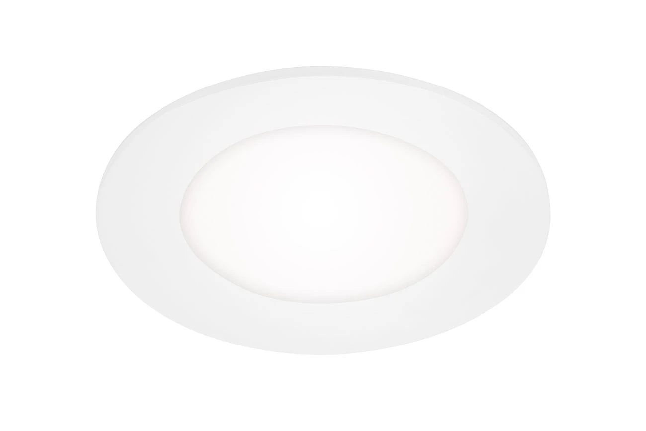 LED Einbauleuchte, Ø 11,4 Cm, 6 W, Weiß 1 LED Einbauleuchte, Ø 11,4 Cm, 6 W, Weiß