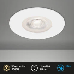 LED Einbauleuchte, Ø 9 Cm, 5 W, Weiß -Briloner Store led einbauleuchte weiss led platine titelbild 9e191e85b8ba5f2ec9fd408a616dc20f