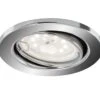 LED Einbauleuchte, Ø 8,6 Cm, 5 W, Chrom