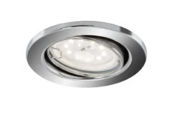 LED Einbauleuchte, Ø 8,6 Cm, 5 W, Chrom