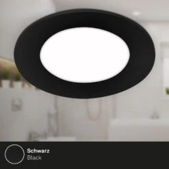 LED Einbauleuchten 3er-Set, Ø8,6 Cm, 3x LED, 3 W, 350 Lm, Schwarz -Briloner Store led einbauleuchten schwarz 4feba895ba0b2e90e4002c60c0c66cbb