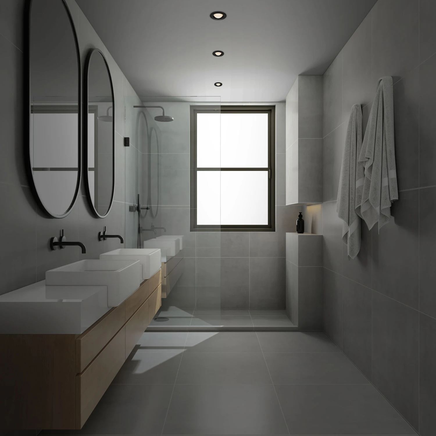 LED Einbauleuchten-Set, Ø9,5 Cm, 3x LED, 3 W, 260 Lm, Schwarz 2 LED Einbauleuchten-Set, Ø9,5 Cm, 3x LED, 3 W, 260 Lm, Schwarz – Bild 2