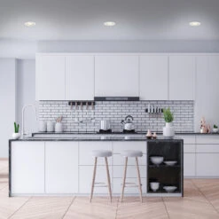 3er Set LED Einbauleuchte, Ø 8,6 Cm, 5 W, Weiß -Briloner Store led einbauleuchten weiss 2ec4ebe8f2f491443371689e6872ea4b