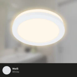 LED-Einbauleuchten, Ø8,4 Cm, 3x LED, 3 W, 350 Lm, Weiß -Briloner Store led einbauleuchten weiss 43482d9aedac26aa6b4f1bd4c4921245