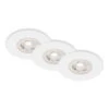 LED Einbauleuchten, Ø9 Cm, 3x LED, 4,9 W, 480 Lm, Weiß