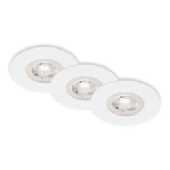 LED Einbauleuchten, Ø9 Cm, 3x LED, 4,9 W, 480 Lm, Weiß