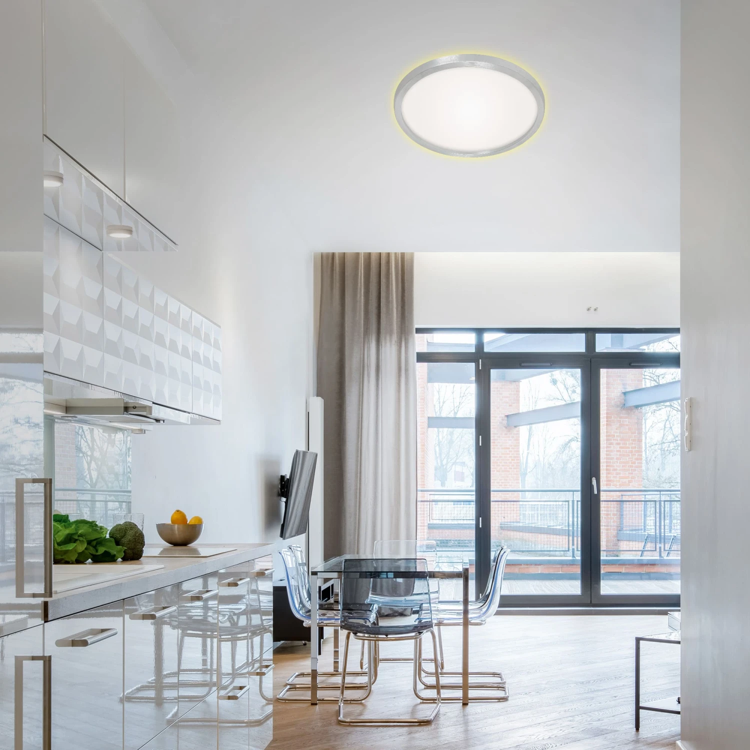 LED Panel, Ø 42,5 Cm, 3000 LUMEN, 22 WATT, Alu 4 LED Panel, Ø 42,5 Cm, 3000 LUMEN, 22 WATT, Alu – Bild 4