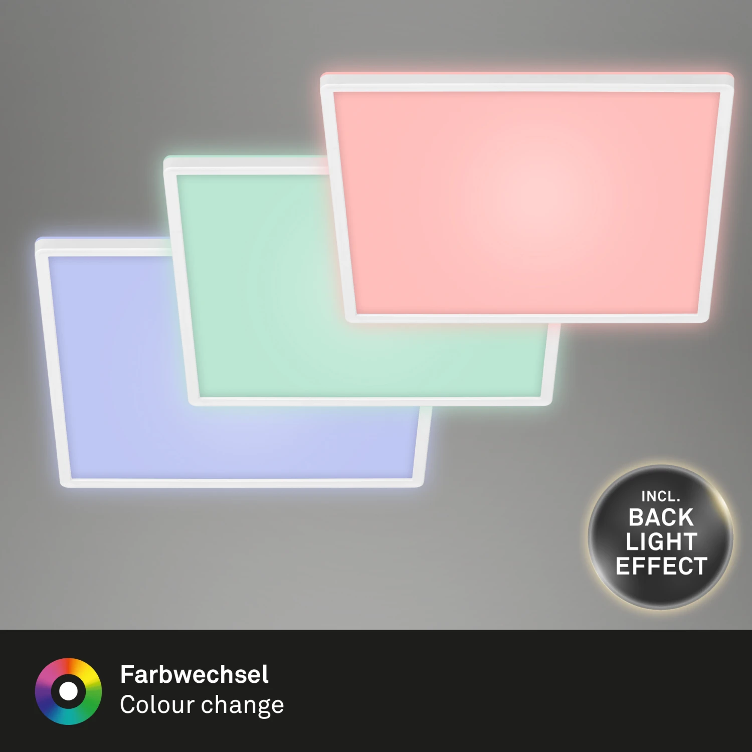 SLIM LED Panel, 42 Cm, 2700 LUMEN, 22 WATT, Weiß 2 SLIM LED Panel, 42 Cm, 2700 LUMEN, 22 WATT, Weiß – Bild 2