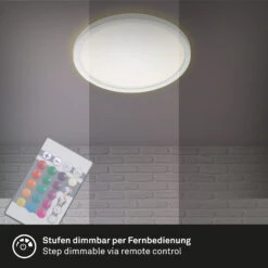 SLIM LED Panel, Ø 29,3 Cm, 1850 LUMEN, 15 WATT, Weiß -Briloner Store led panel rgb ultraflach weiss dimmfunktion 9c800c5942e6598b29f258ad140e5b62