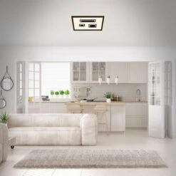 LED Panel, 42,3 Cm, 3000 LUMEN, 22 WATT, Schwarz -Briloner Store led panel schwarz 7938b0adf922cb6f9cf9577bee56c403