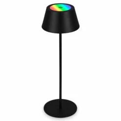 LED RGB Akku-Tischleuchte 38 Cm 2,6W 200lm Schwarz