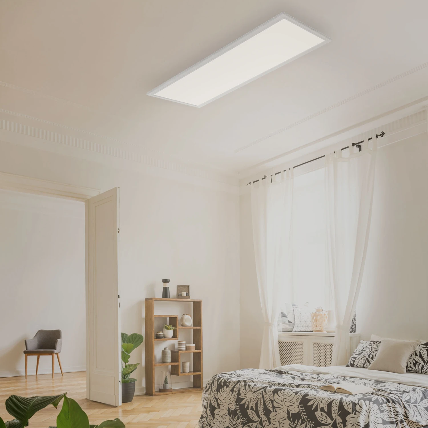 Sensor LED Panel, 119,5 Cm, 4100 LUMEN, 38 WATT, Weiß 2 Sensor LED Panel, 119,5 Cm, 4100 LUMEN, 38 WATT, Weiß – Bild 2