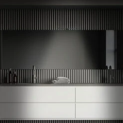 LED Spiegelleuchte 30 Cm 5W 500lm Schwarz -Briloner Store led spiegelleuchte schwarz 1xled platine freisteller2 9db9b734785934db7960fe1a476debee