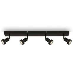 Spotleuchte 64 Cm 4xGU10 4,9W 460lm Schwarz 7 Spotleuchte 64 Cm 4xGU10 4,9W 460lm Schwarz -Briloner Store led spotleuchte schwarz 4xled gu10 freisteller2 969050c13fe35f3ab541744dbac9b759