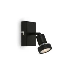 Spotleuchte 10 Cm 1xGU10 4,9W 460lm Schwarz