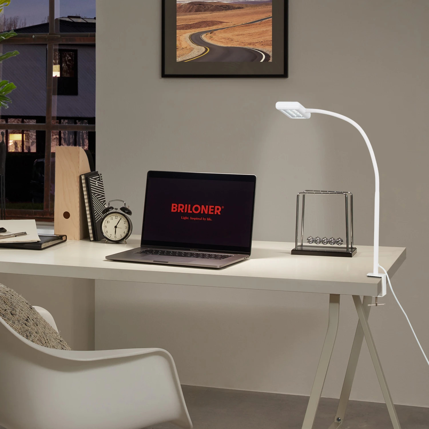 LED Klemmleuchte 80,5 Cm 7,5W 800lm Weiß 7 LED Klemmleuchte 80,5 Cm 7,5W 800lm Weiß – Bild 7