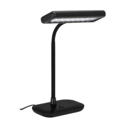 LED Tischleuchte, 44 Cm, 7,5 W, Schwarz