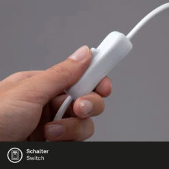 STERNENHIMMEL LED Tischleuchte, 35 Cm, 5 W, Weiß-Chrom -Briloner Store led tischleuchte starlight effekt chrom 1xled detail1 9af245cae72ee375f789726683887a8e