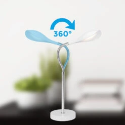 LED Tischleuchte, 40 Cm, 4,5 W, Weiß -Briloner Store led tischleuchte weiss chrom 1xled funktion 000581ff8769c97add23316f64f9d21e