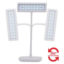 LED Tischleuchte, 44 Cm, 7,5 W, Weiß -Briloner Store led tischleuchte weiss d136a32f8bc2978414e769dde1aa52e0