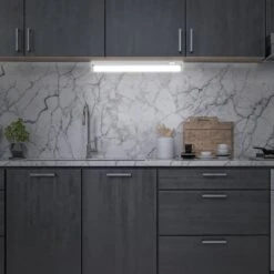 LED Unterbauleuchte 54,5 Cm 6W 800lm Silber -Briloner Store led unterbauleuchte silber 1c82592947d0fbc70a03b21c54b61f9d