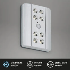 LED Lero Indoor 11,6 Cm 8x0,08W 7lm Silber -Briloner Store led unterbauleuchte silber 7498673b1f7455cb0b4cfedd1a5d8f40