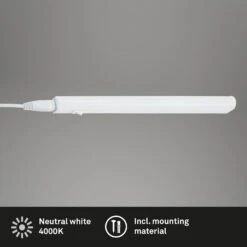 LED Unterbauleuchte 31,3 Cm 4W 400lm Weiß -Briloner Store led unterbauleuchte weiss led platine titelbild 1aa604dce957fcf510cef9fb841b87df