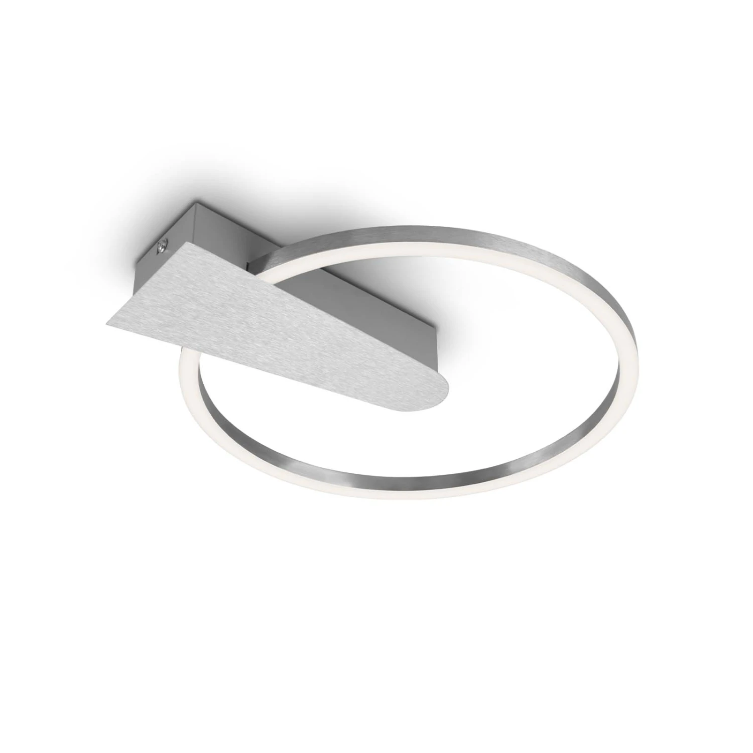 LED Deckenleuchte, Ø 29,5 Cm, 12 W, Alu-Chrom 1 LED Deckenleuchte, Ø 29,5 Cm, 12 W, Alu-Chrom