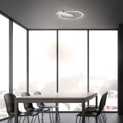 LED Deckenleuchte, Ø 29,5 Cm, 12 W, Alu-Chrom 8 LED Deckenleuchte, Ø 29,5 Cm, 12 W, Alu-Chrom -Briloner Store led wand und deckenleuchte mit stufendimmer alu chrom 5299c233fe6d19e05bed498810799394