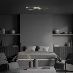 LED Wand- Und Deckenleuchte, 80,5 Cm, LED-Platine, 19 W, 700 Lm, Schwarz -Briloner Store led wand und deckenleuchte schwarz 9d1e3c771b44e838ec09ada9d08e00d0