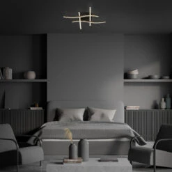 LED Wand- Und Deckenleuchte, 64,5 Cm, LED-Platine, 24 W, 700 Lm, Schwarz -Briloner Store led wand und deckenleuchte schwarz cdbcf5ff86cd6575b9c0279ecf2914a9