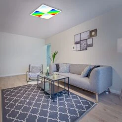 Multi RGB CCT Led-Panel, 44,5 Cm, LED-Platine, 24 W, 2400 Lm, Weiß -Briloner Store multirgb cct panel weiss 1xled platine milieu2 b1a6ec18e1c7e0b9011bd14eb8cea7a6