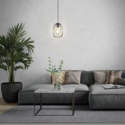 Pendelleuchte, Ø 17,5 Cm, Max. 60 W, Schwarz -Briloner Store pendelleuchte holz schwarz 1xe27 funktion 590e102913a1b3335c3a03a1946a437f