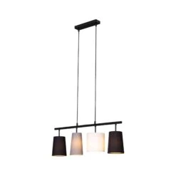 Briloner Store 11 Pendelleuchte, 74 Cm, Max. 40 W, Schwarz
