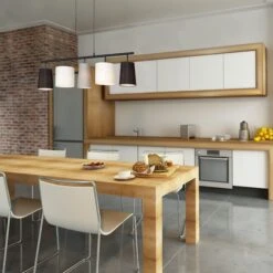 Pendelleuchte, 96 Cm, Max. 40 W, Schwarz-Weiß-Grau 9 Pendelleuchte, 96 Cm, Max. 40 W, Schwarz-Weiß-Grau -Briloner Store pendelleuchte schwarz 5xe14designbykare milieu2 0b8fd083db5c8bf2d728b7ff69a54557