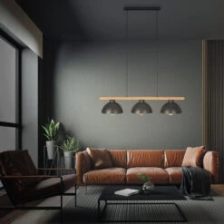 Pendelleuchte, 98 Cm, Max. 40 W, Schwarz-Holz -Briloner Store pendelleuchte schwarz holz e27 exkl freisteller2 3f994653b1ebee36907a79cce7646632